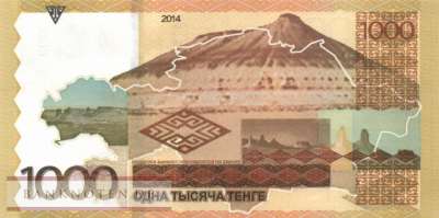 Kazakhstan - 1.000  Tenge (#045b_UNC)