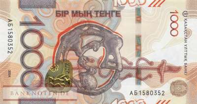 Kasachstan - 1.000  Tenge (#052_UNC)