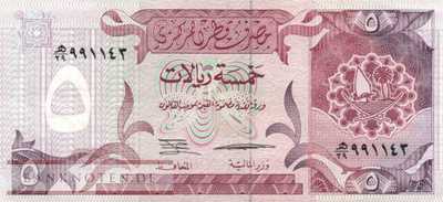 Katar - 5  Riyals (#015b_VF)