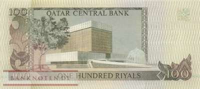 Katar - 100  Riyals (#018_AU)