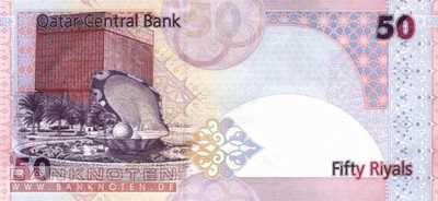 Qatar - 50  Riyals (#023_UNC)