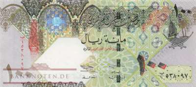 Katar - 100  Riyals (#024_UNC)