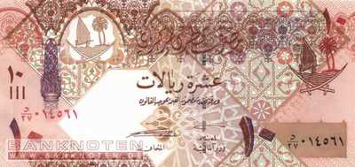 Qatar - 10  Riyals (#030-U1_UNC)