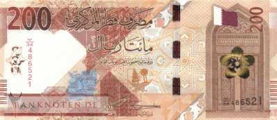 Katar - 200  Riyals (#037b_UNC)