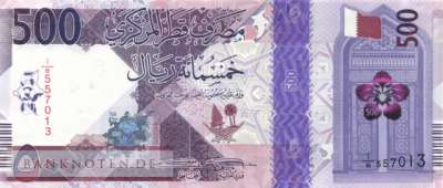 Katar - 500  Riyals (#038a_UNC)