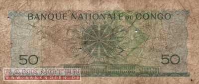 Congo, Democratic Republic - 50  Francs (#005a-62_G)