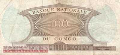 Congo, Democratic Republic - 100  Francs (#006a-64_F)