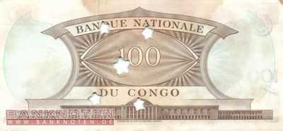 Congo, Democratic Republic - 100 Francs (#006aP_XF)