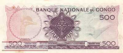 Kongo, Demokratische Republik - 500  Francs (#007aF-64_VF)