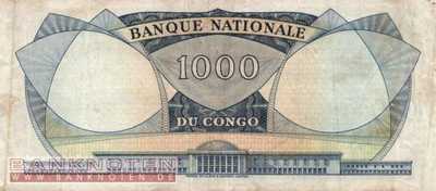 Kongo, Demokratische Republik - 1.000  Francs (#008a-6112_F)