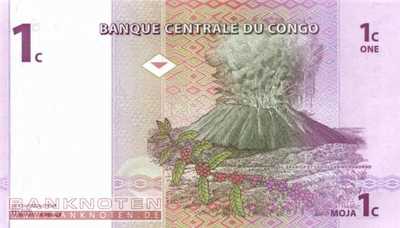 Congo, Democratic Republic - 1  Centime - Replacement (#080aR_UNC)