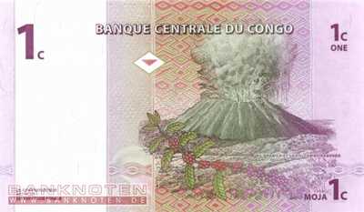 Congo, Democratic Republic - 1  Centime (#080a_UNC)