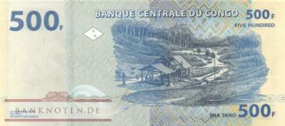 Kongo, Demokratische Republik - 500  Francs (#096Cb_UNC)