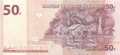 Kongo, Demokratische Republik - 50  Francs (#097a-1_UNC)