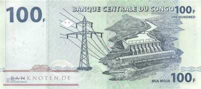 Kongo, Demokratische Republik - 100  Francs (#098_Aa_UNC)