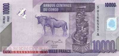 Congo, Democratic Republic - 10.000  Francs (#103a_UNC)