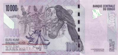 Congo, Democratic Republic - 10.000  Francs (#103d_UNC)