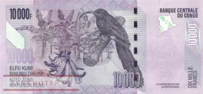 Kongo, Demokratische Republik - 10.000  Francs (#103d_UNC)