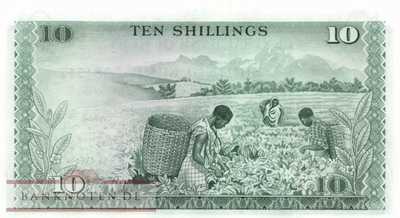 Kenya - 10  Shillings (#007e_UNC)