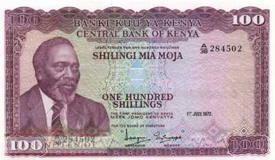 Kenya - 100  Shillings (#010c_UNC)