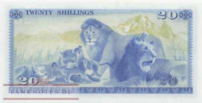 Kenya - 20  Shillings (#013d_UNC)
