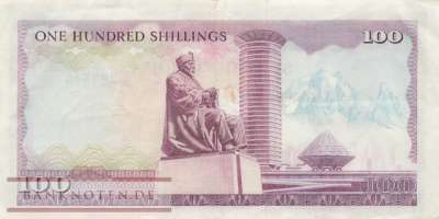 Kenia - 100  Shillings (#018_VF)