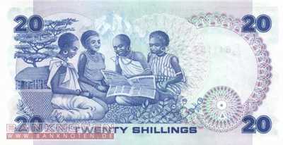Kenya - 20  Shillings (#021c_XF)