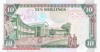 Kenia - 10  Shillings (#024d_UNC)