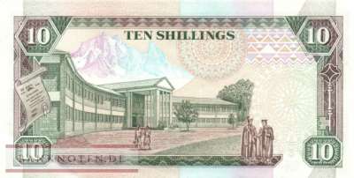Kenya - 10  Shillings (#024e_AU)