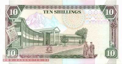 Kenia - 10  Shillings (#024f_UNC)