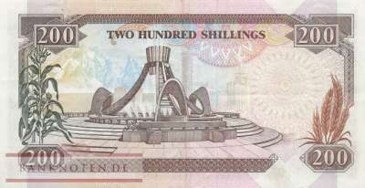 Kenia - 200  Shillings (#029f_VF)
