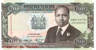 Kenya - 200 Shillings (#029f_UNC)