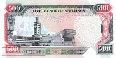 Kenya - 500  Shillings (#030f_UNC)