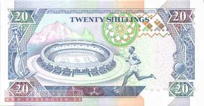 Kenya - 20  Shillings (#031a_UNC)