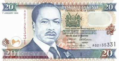 Kenia - 20  Shillings (#035a2_UNC)