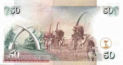 Kenya - 50  Shillings (#036g_UNC)