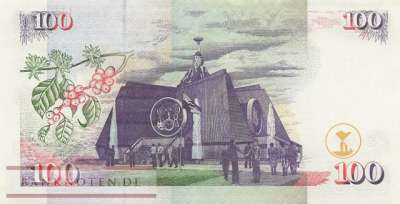 Kenia - 100  Shillings (#037d_XF)