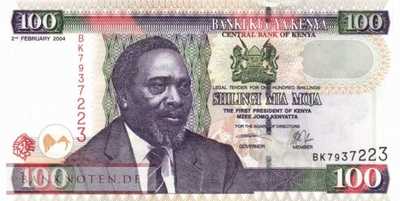 Kenia - 100  Shillings (#042a_UNC)