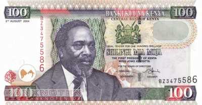 Kenya - 100  Shillings (#042b_UNC)