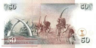 Kenia - 50  Shillings (#047a_UNC)