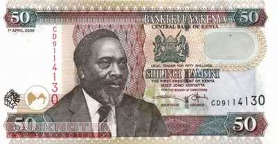 Kenya - 50  Shillings (#047b_UNC)