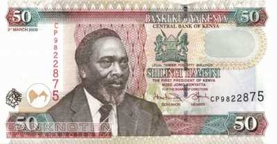 Kenya - 50  Shillings (#047c_UNC)