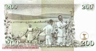 Kenya - 200  Shillings (#049a_UNC)