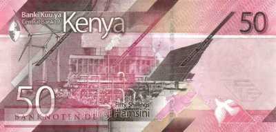Kenya - 50  Shillings - Replacement (#052aR_UNC)