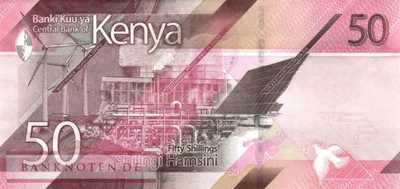 Kenya - 50  Shillings (#052a_UNC)