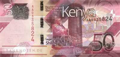 Kenya - 50  Shillings (#052a_UNC)