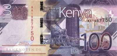 Kenia - 100  Shillings (#053a_UNC)