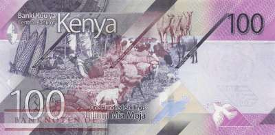 Kenya - 100  Shillings (#053b_UNC)