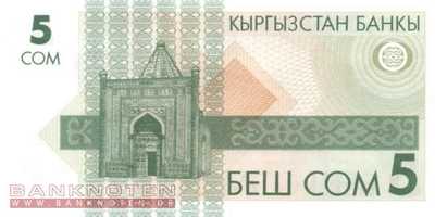 Kyrgyzstan - 5  Som (#005_UNC)