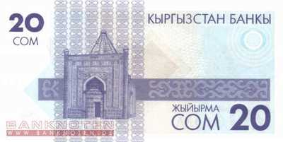 Kirgistan - 20  Som (#006_UNC)